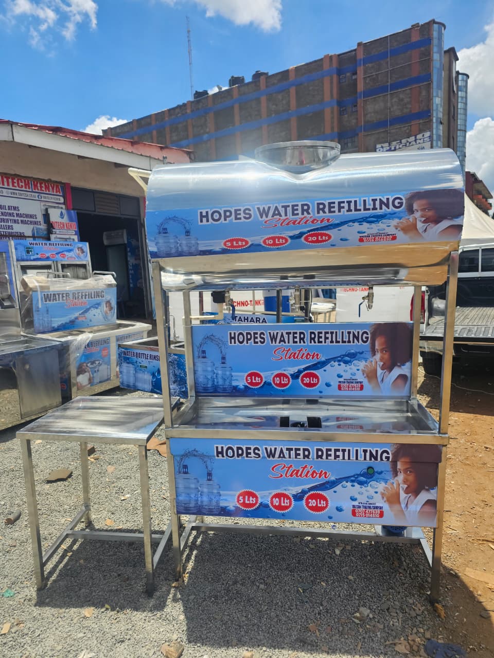 Manual Filling Point with Rinser